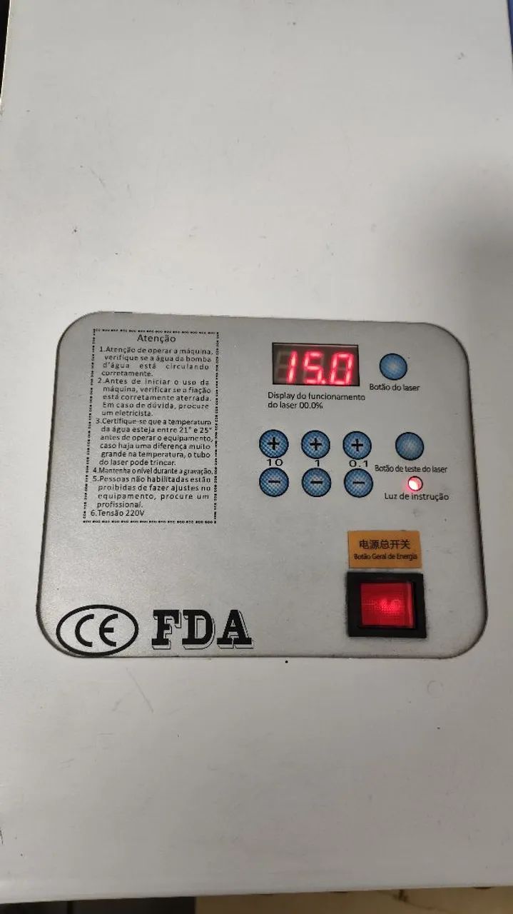 Máquina laser co2 CNC  50w. 40x40