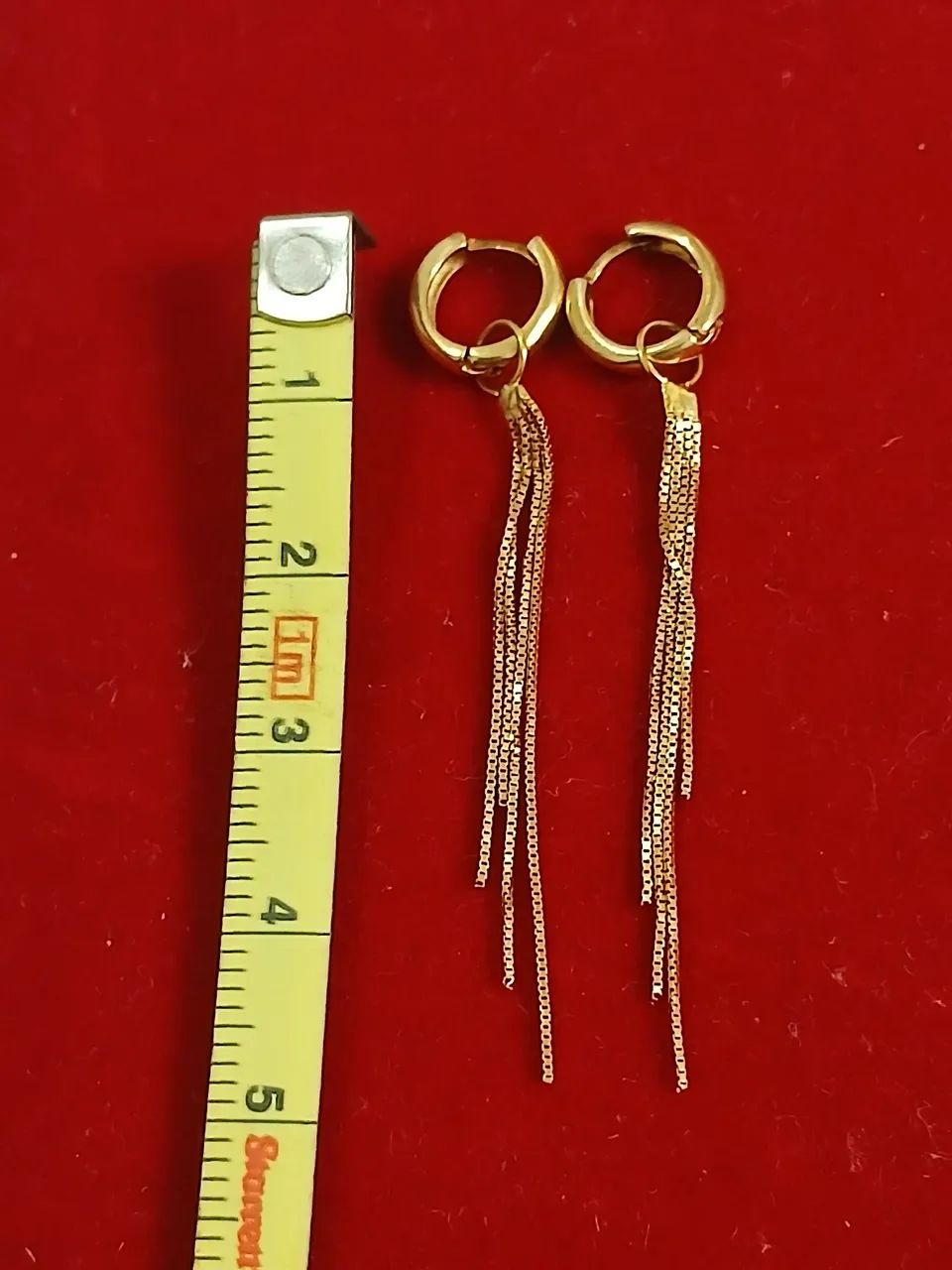 Brincos em ouro 18k - Foto 3