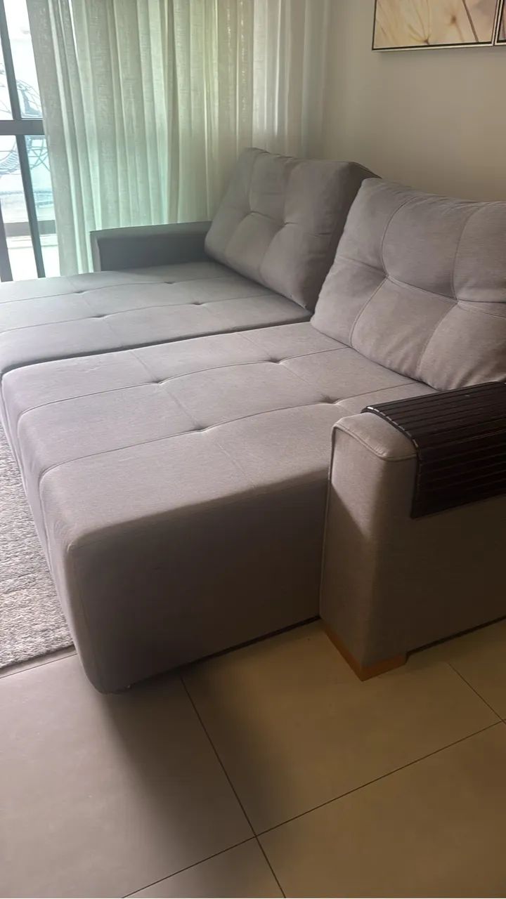 Sofá de linho retrátil  - Foto 2