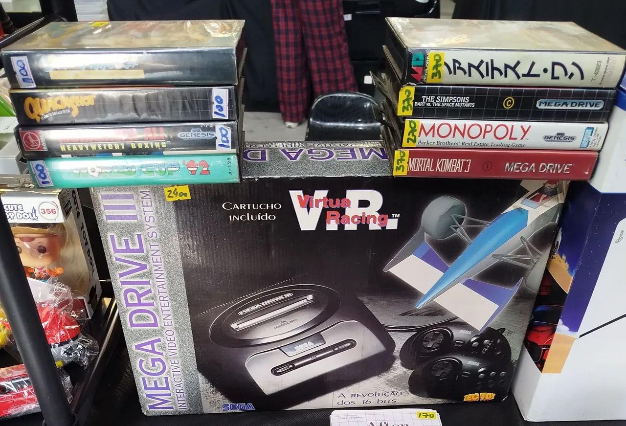 Mega Drive 3 Ed Virtua Racing Especial  - Foto 3