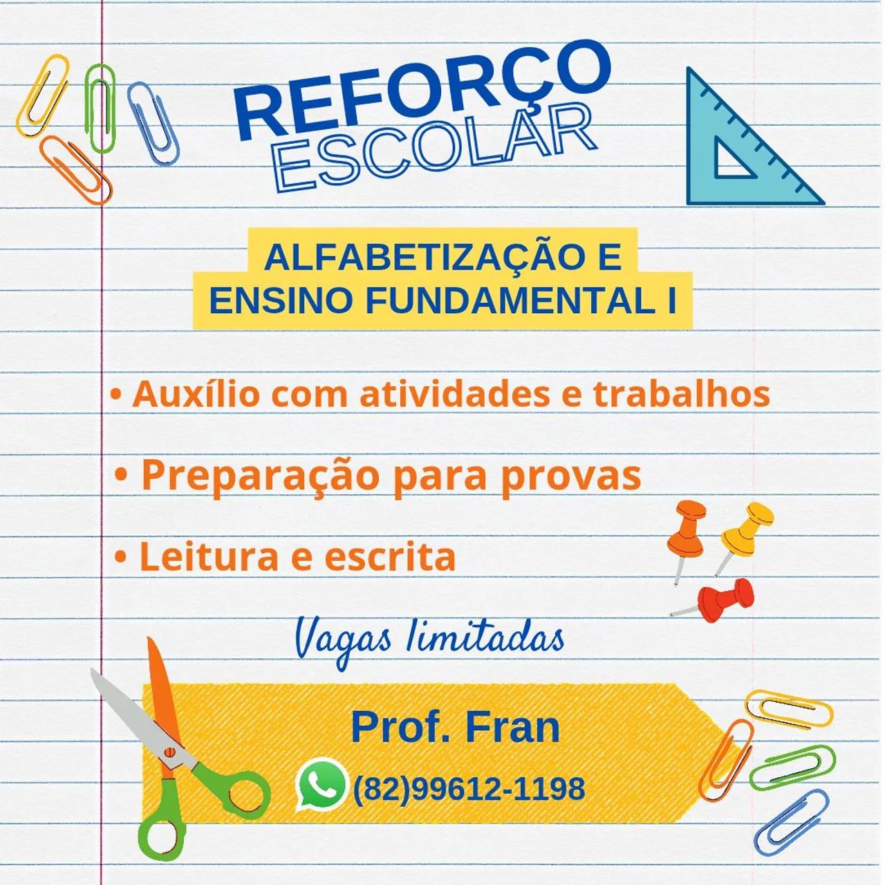 Reforço escolar 