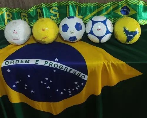Novo<br>Coleção Completa Bolas De Futebol Brahma Copa Do Mundo