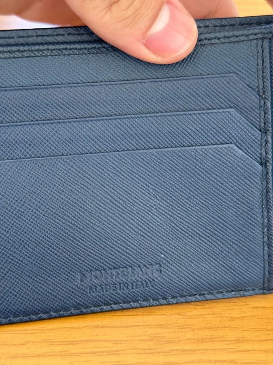 Carteira Montblanc Sartorial 6CC - Original | Nova - Foto 2