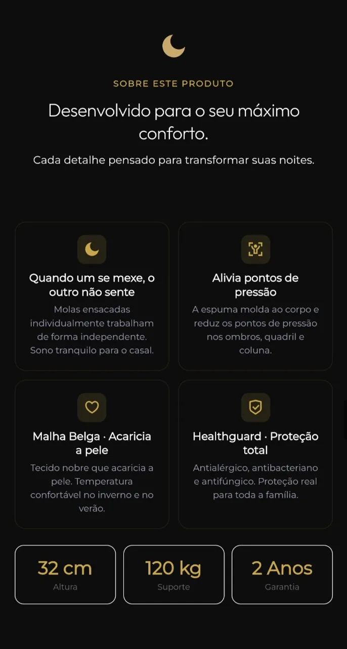 Colchão Premium Solteiro Marca King Star - Nunca Usado - Foto 5