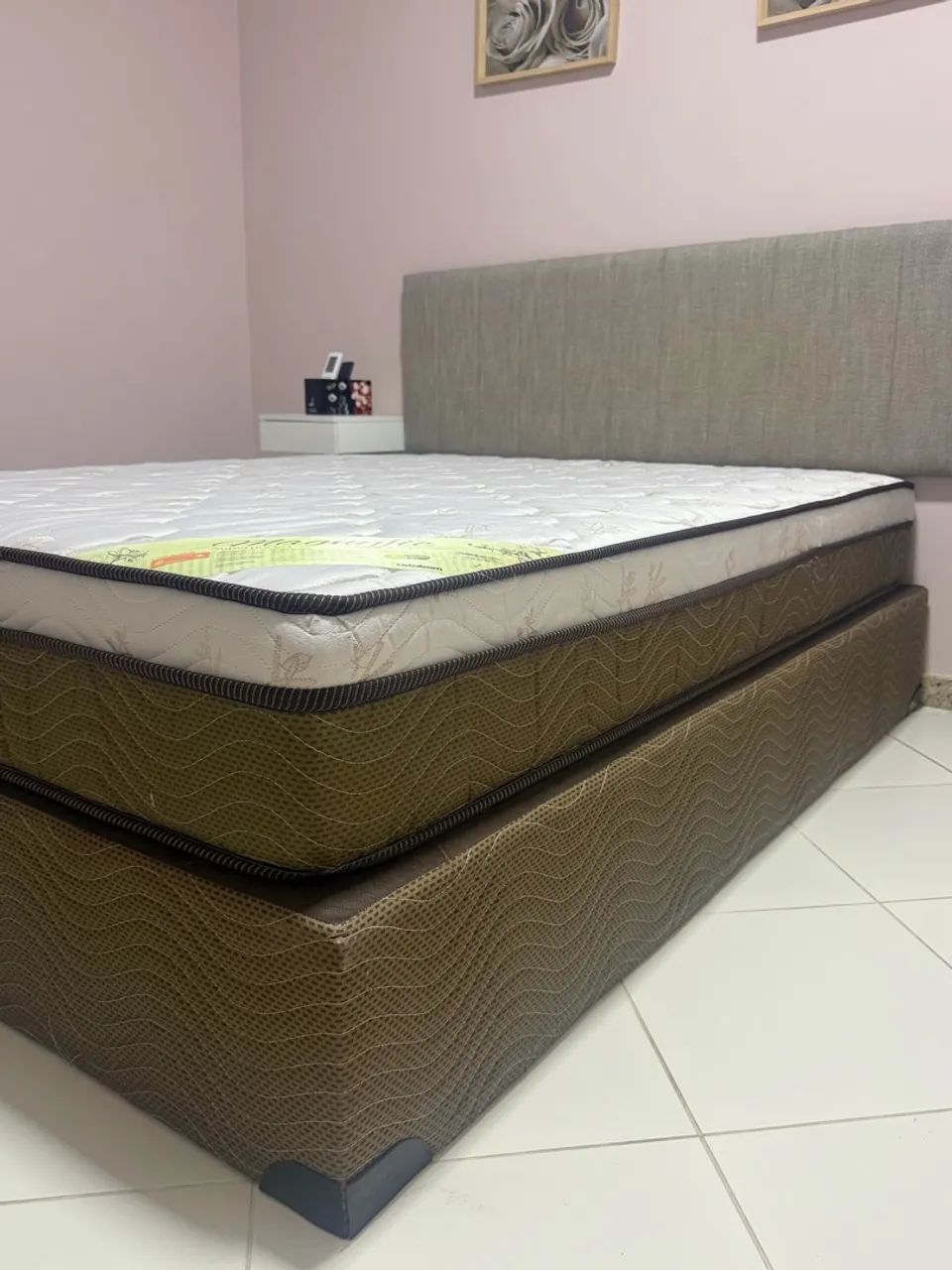 cama box casal magnific Ortobom