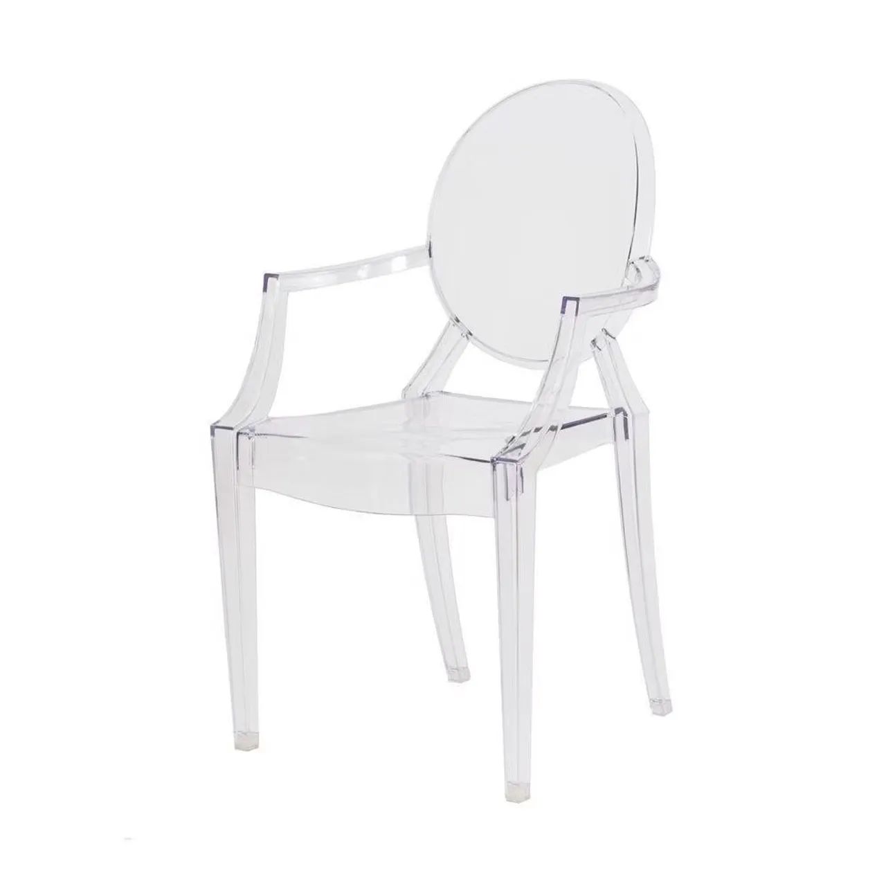 Cadeira Louis Ghost Policarbonato transparente 