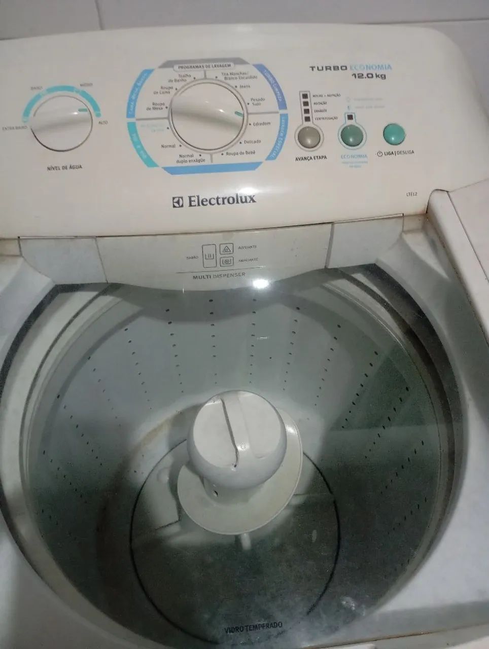 Máquina de lavar Eletrolux - COM DEFEITO 