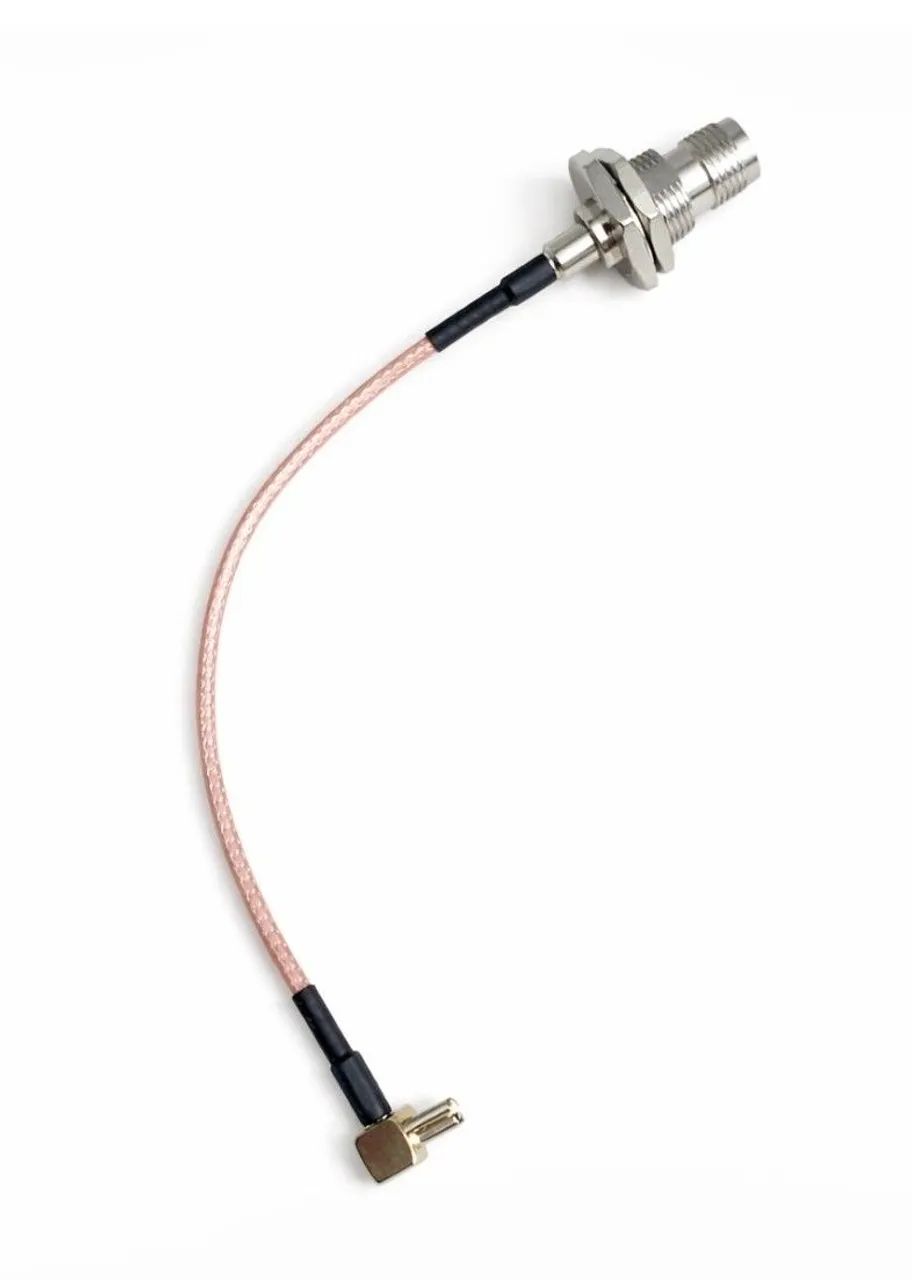 Cabo conector de antena rural ts9 para modem 18 cm - Foto 3