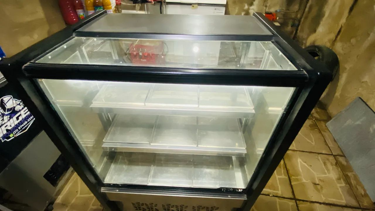 VITRINE ESTUFA 80CM POLAR  127v - Foto 2