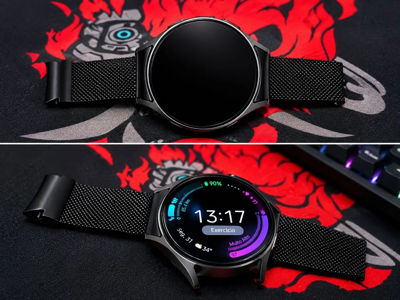 Vendo Galaxy Watch7 44mm, verde original Samsung, funcionando perfeitamente.