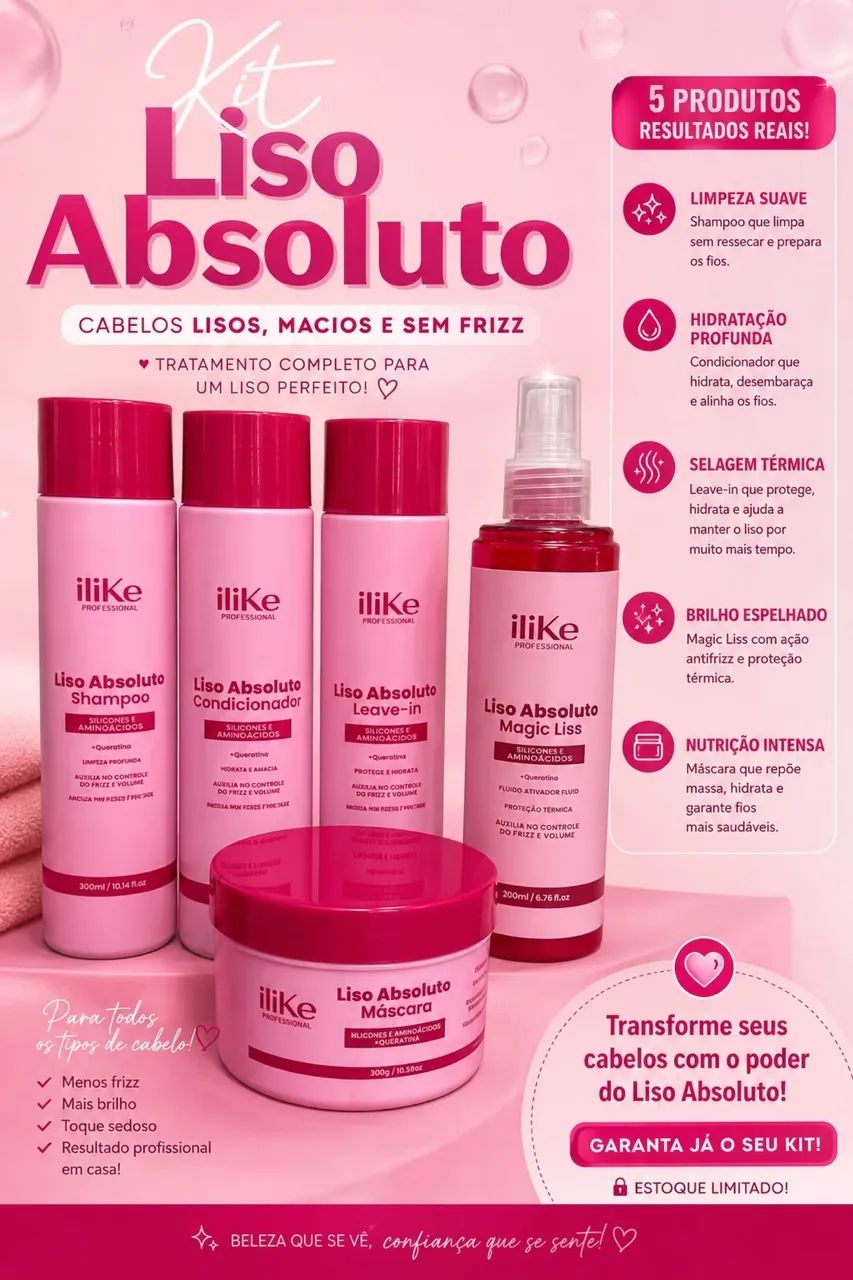 Kit para cabelo  - Foto 2