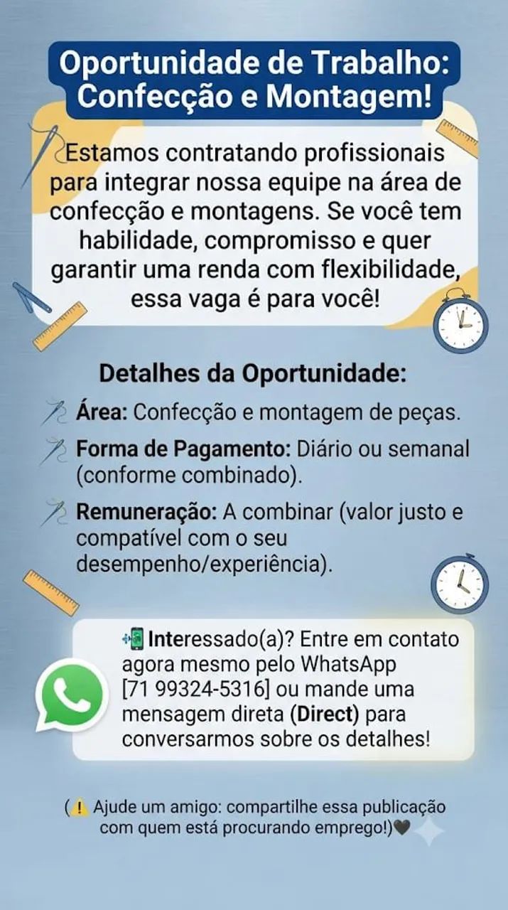 Vaga de emprego