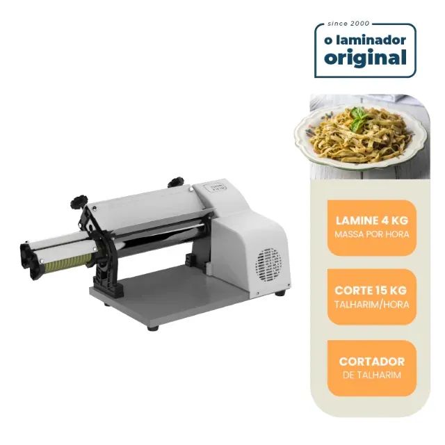 Laminador de massas elétrico