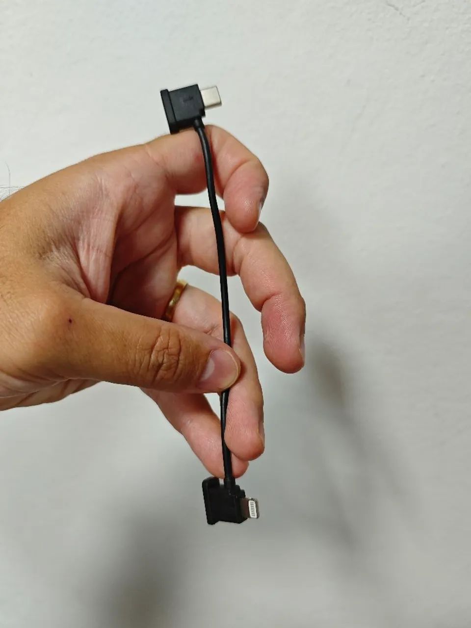 Cabo OTG para Controle Dji Tipo C para Lightiing  - Foto 2