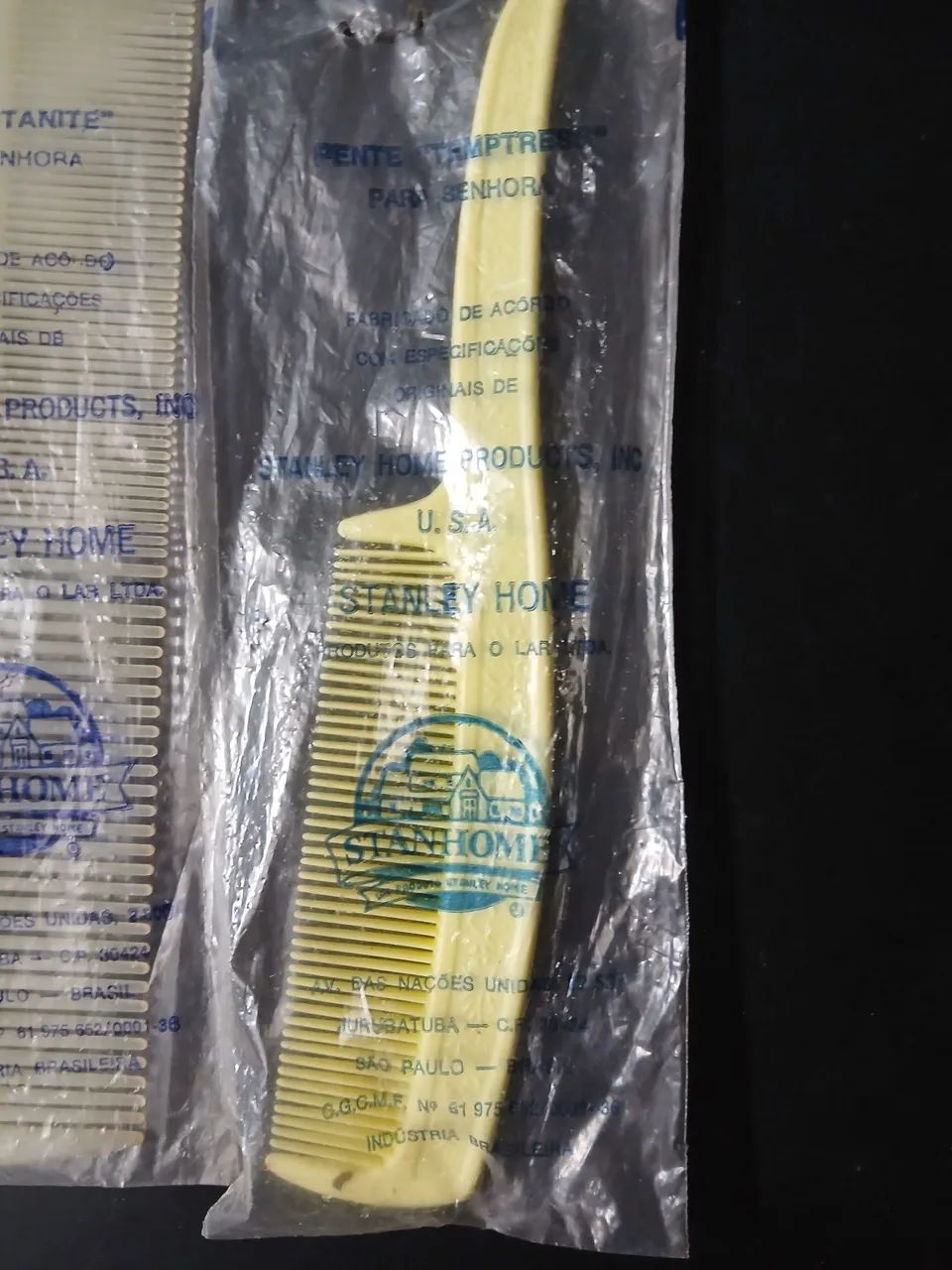 Rara e antigo pente para cabelo da marca Stanley home anos 70 LACRADA  - Foto 5