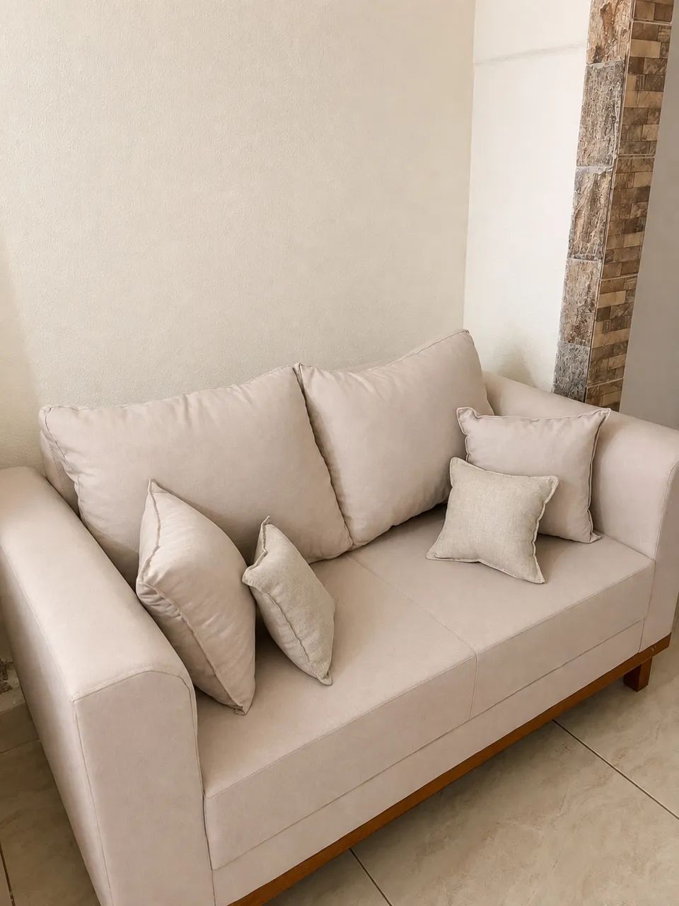 Sofá de Linho 2 lugares 