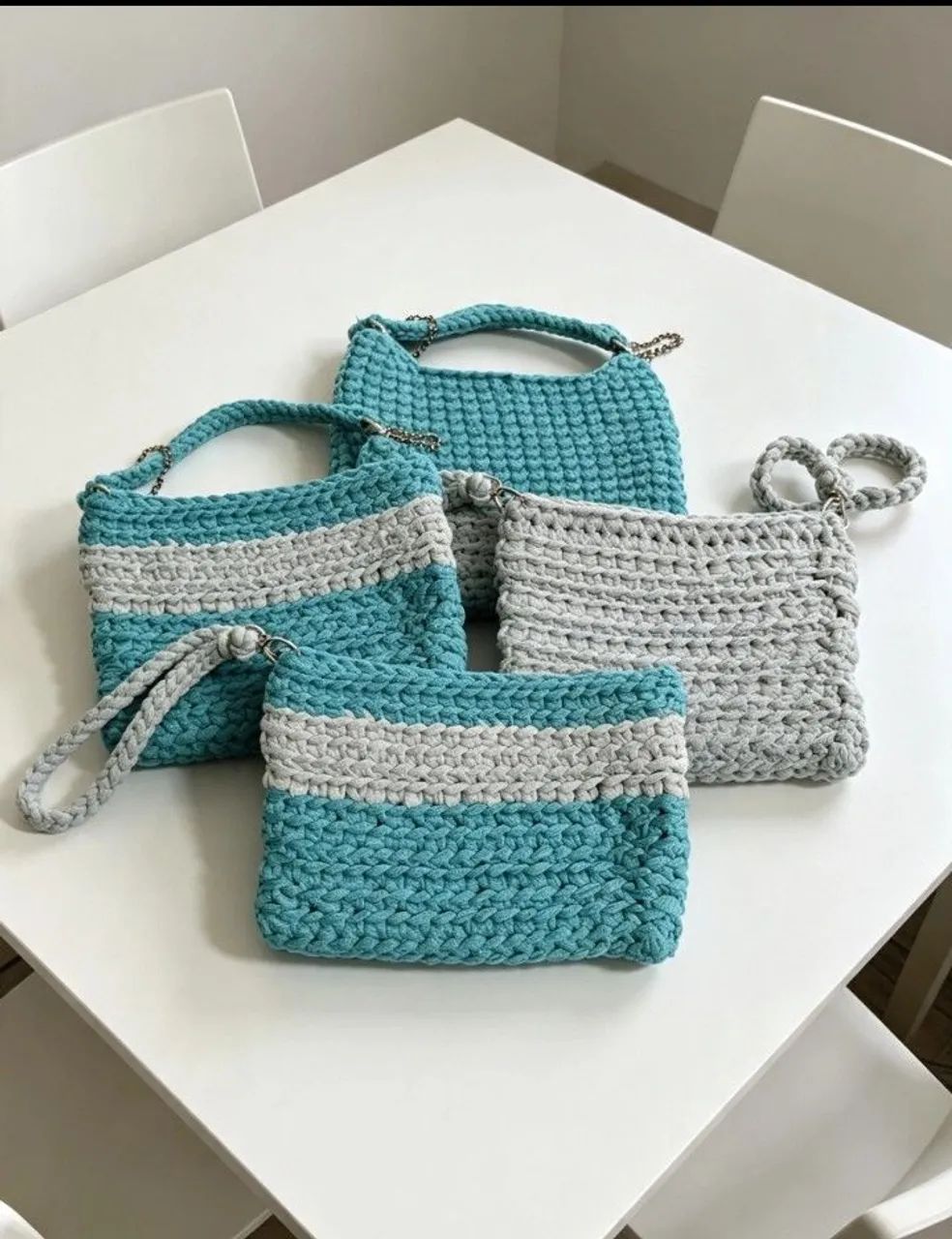 Bolsa ? em croché  - Foto 2
