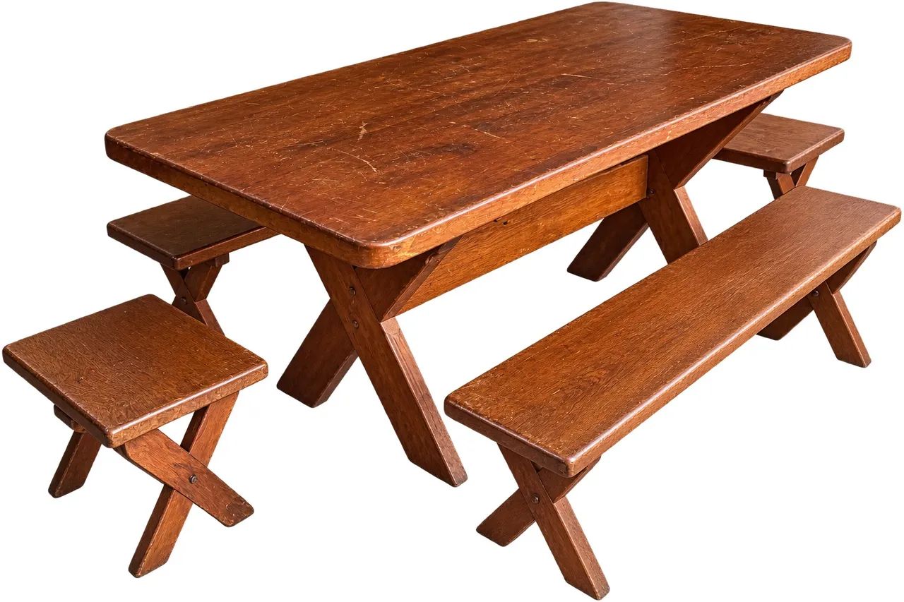 Mesa de Madeira Angelin Maciça 