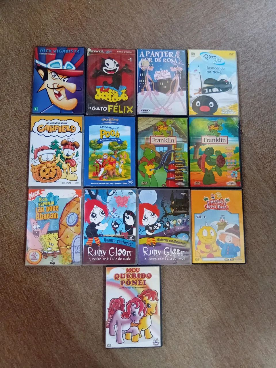 Dvd séries infantis desenhos animados 