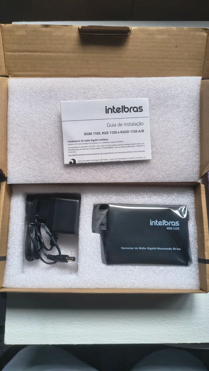 Conversor de mídia Intelbras kgs1120 - Foto 4