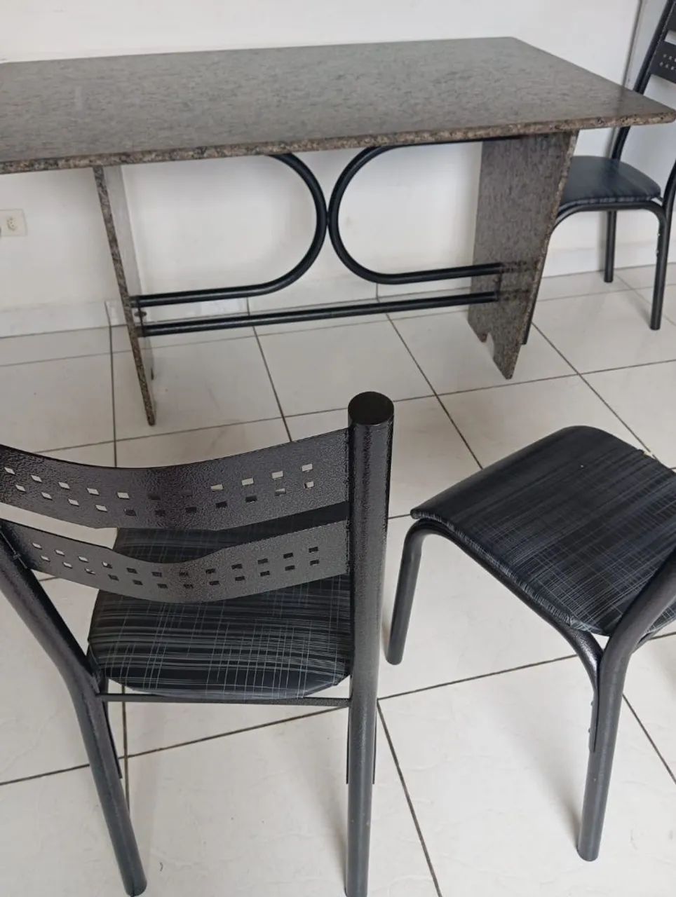 Mesa granito e cadeiras 65115993397889123