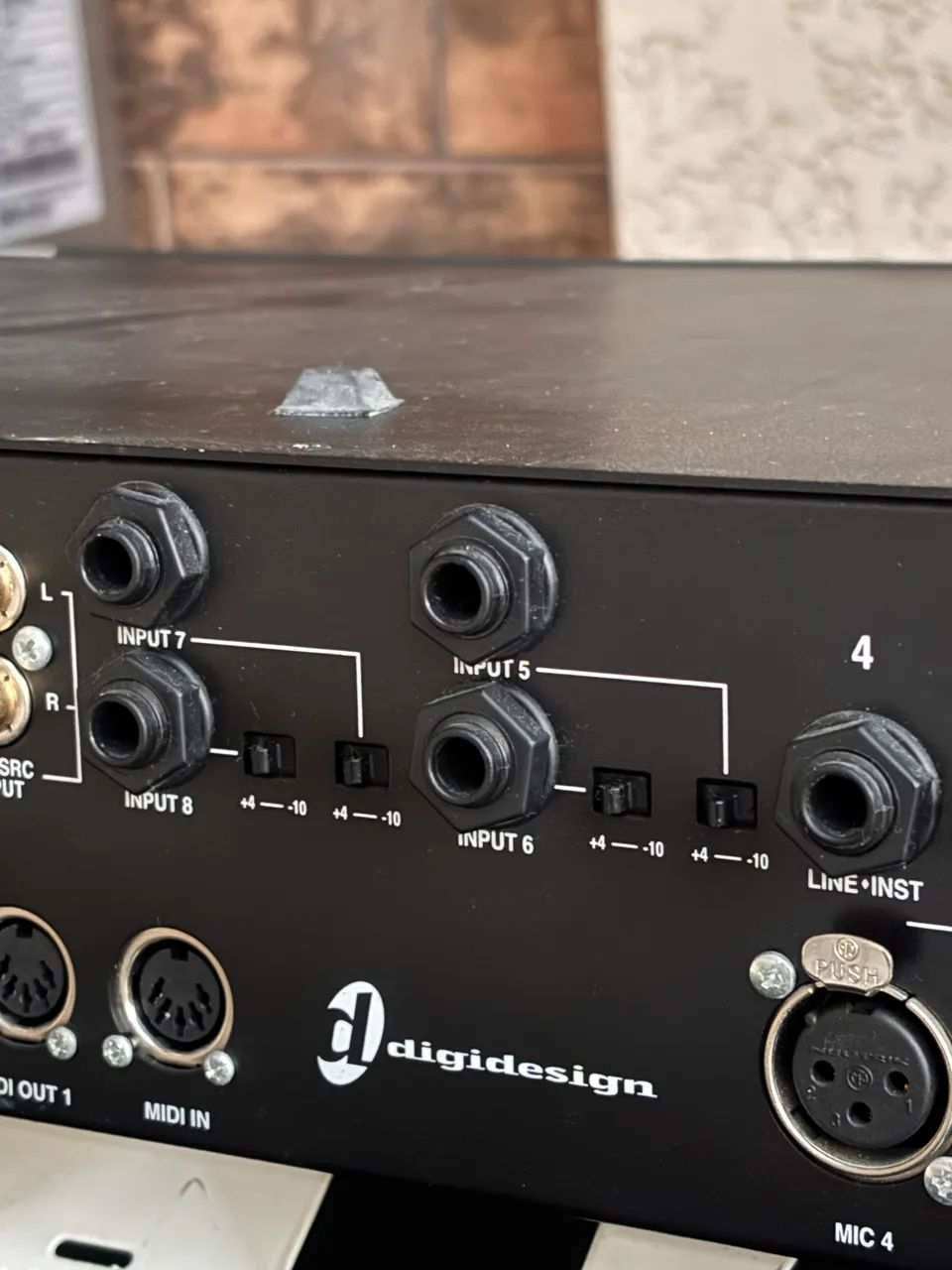 Interface de áudio Digidesign Digi 002 Rack - FireWire / 8 canais - Foto 2