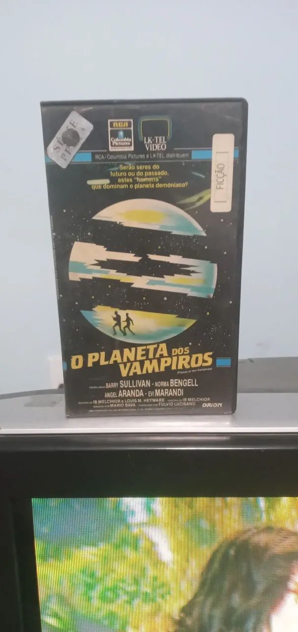 Planeta dos Vampiros Vhs original 