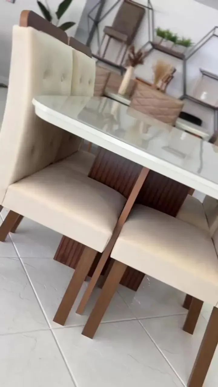 Sala de jantar (Mesa + 4 cadeiras)  - Foto 2