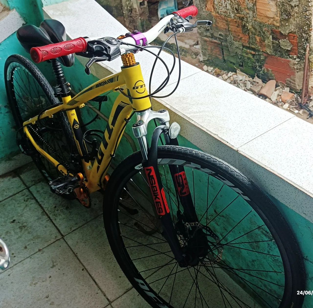 Bicicleta alumínio aro 29