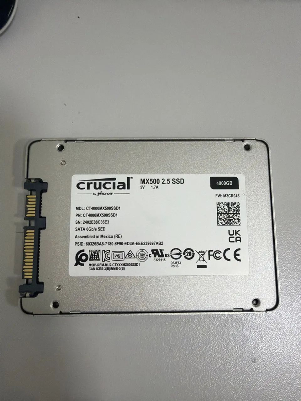 SSD CRUCIAL 4 TB - Foto 2