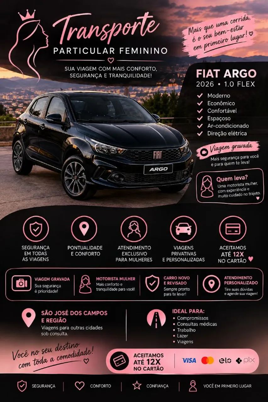 Motorista particular para Mulheres 