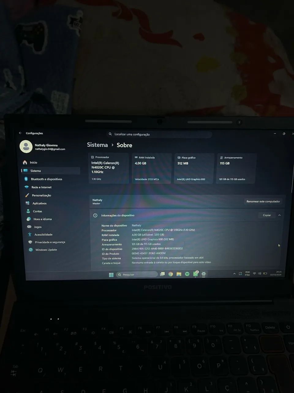 Vendo notebook positivo  - Foto 3