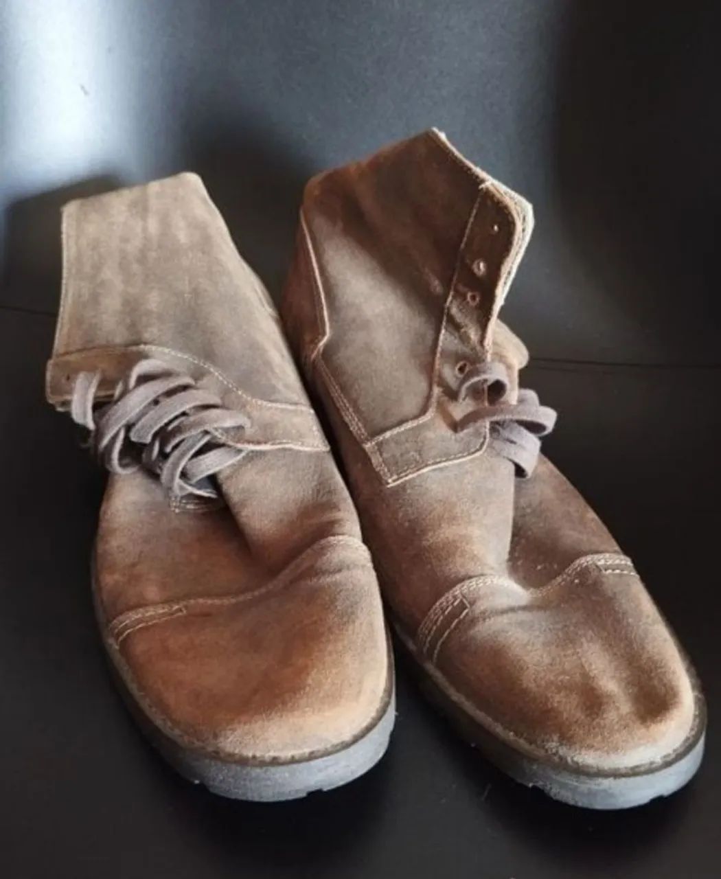 Bota Democrata Garage Masculina Couro Marrom - Número 41 - Super Conservada!