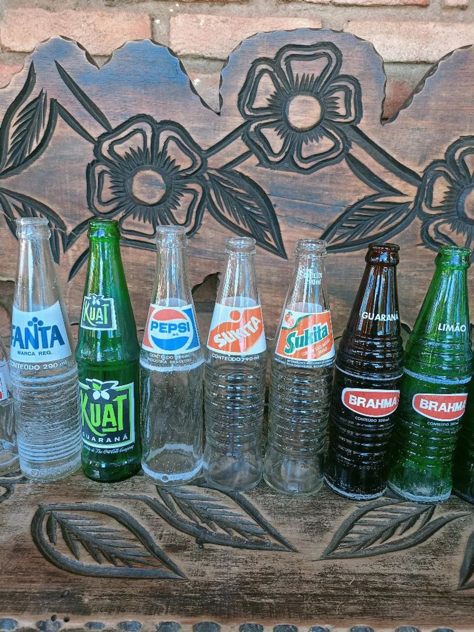 Coleção de garrafas antigas  - Foto 3