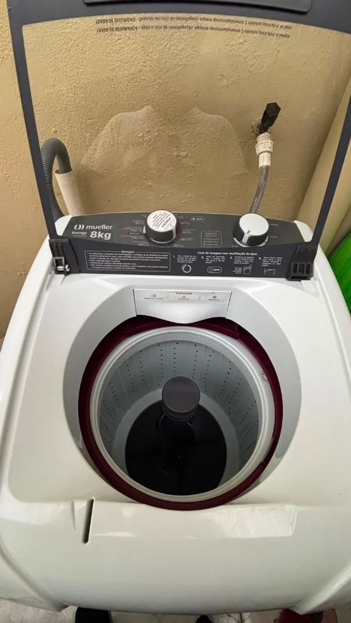 Lavadora Automática Mueller Energy 8kg