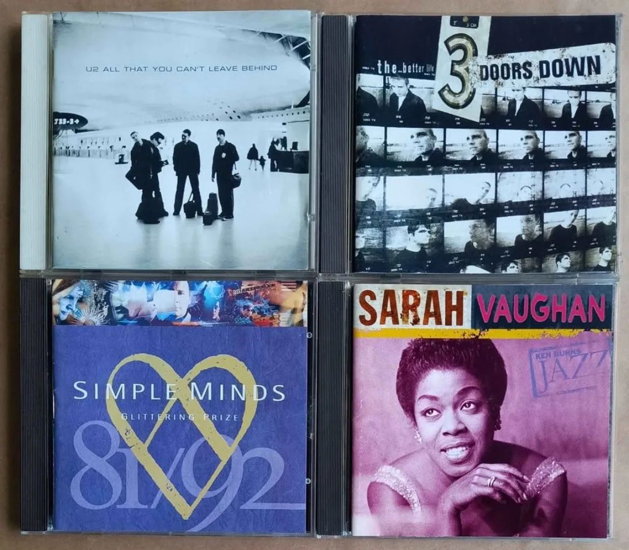 Lote de CD's - Elton John, Inner Circle, U2, Titãs, Metallica