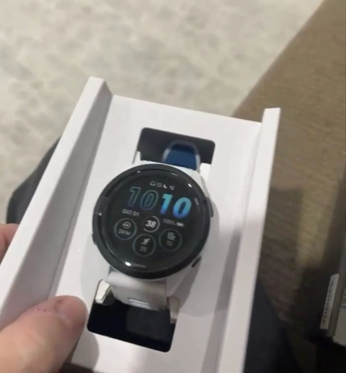 Garmin 265 forerunner 46 mm branco