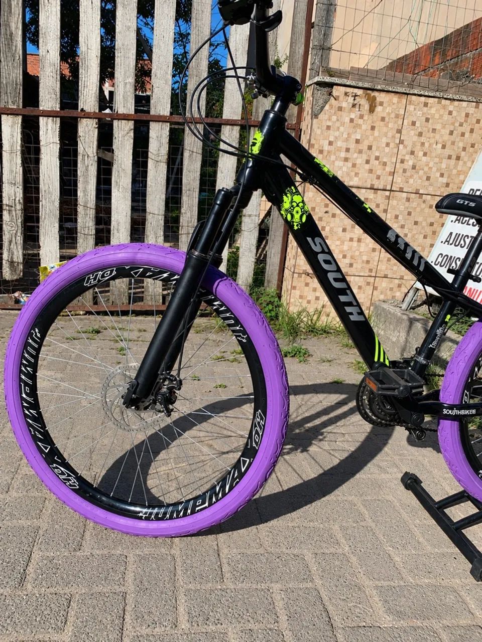 Bicicleta aro 26 pra grau  - Foto 2