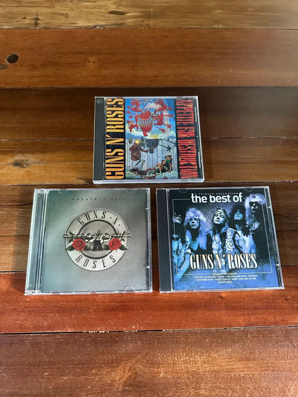 Guns N Roses - Lote c/ 3 CDS