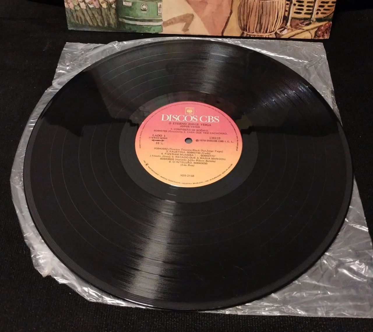 Vinil Jorge Veiga - O Eterno (1979) (Disco, LP) - Foto 3