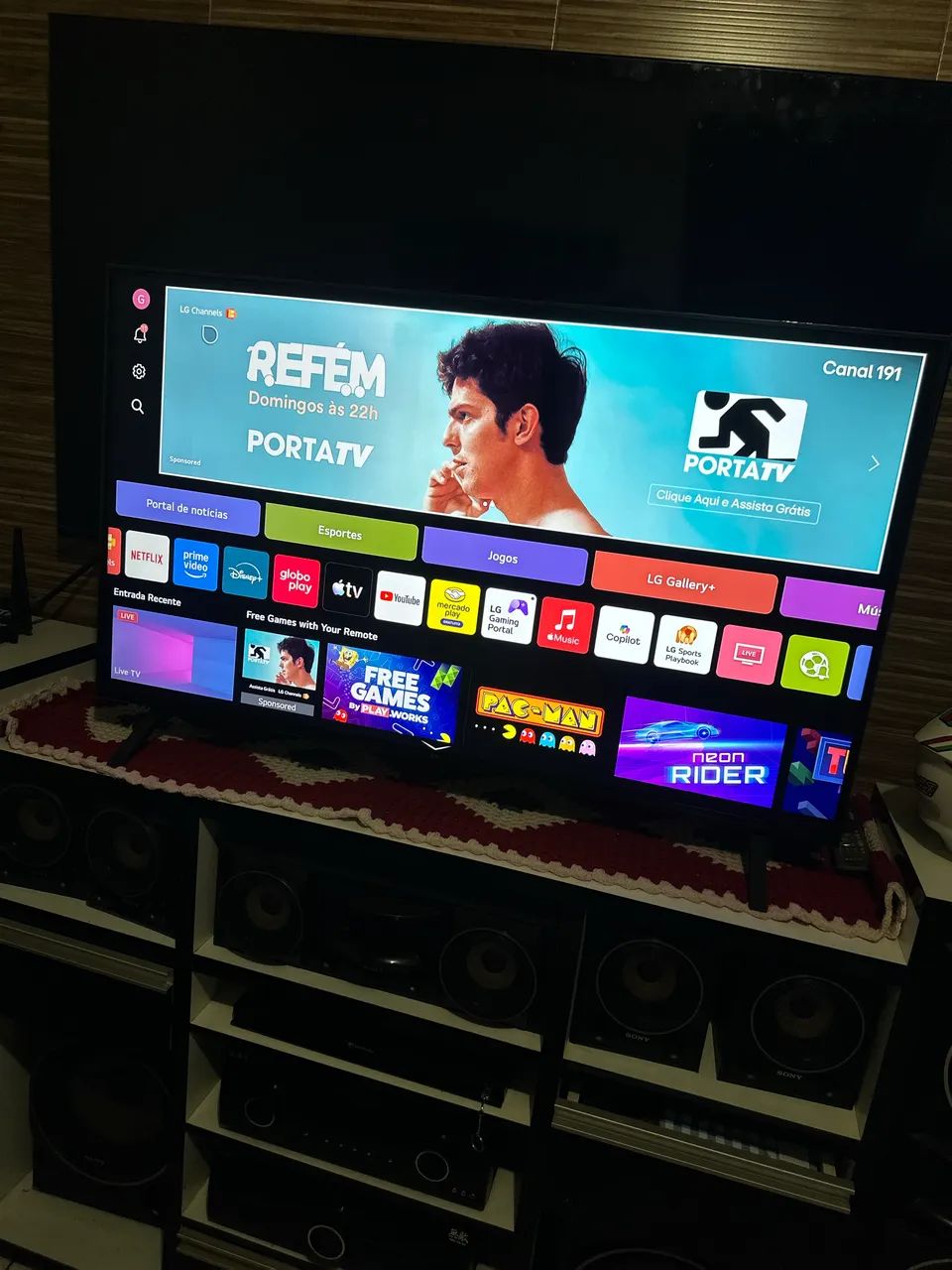 Tv LG 50 polegadas, controle mágic IA  - Foto 5