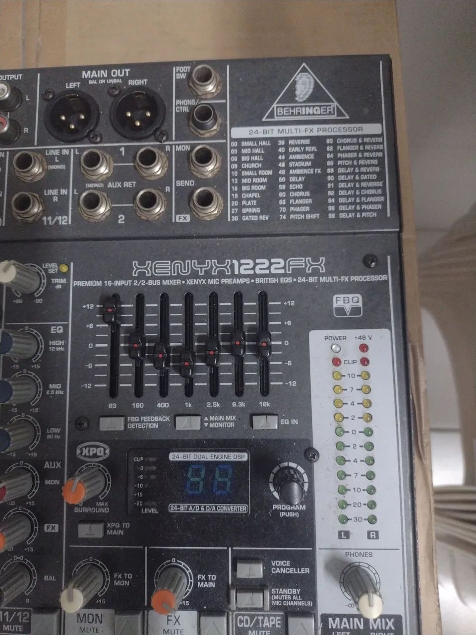 Mesa Behringer Xenyx 1222FX
