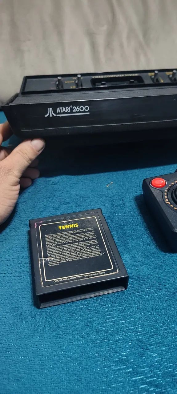 Atari 2600 completo e funcionando  - Foto 3