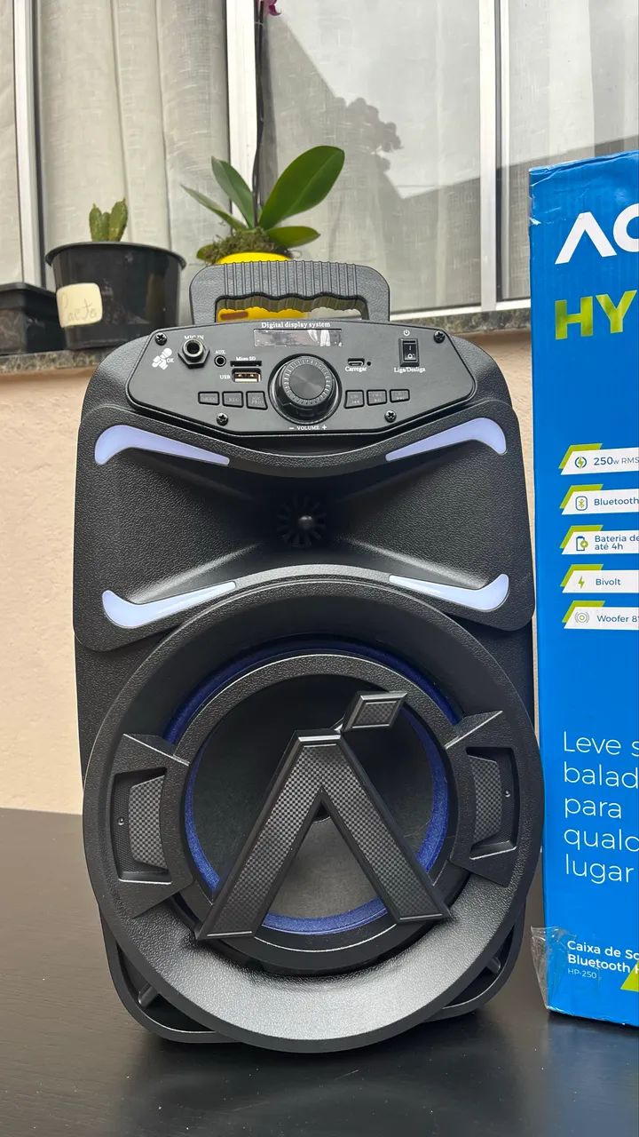 Caixa de Som Aquário Hype 250 Bluetooth  - Foto 3