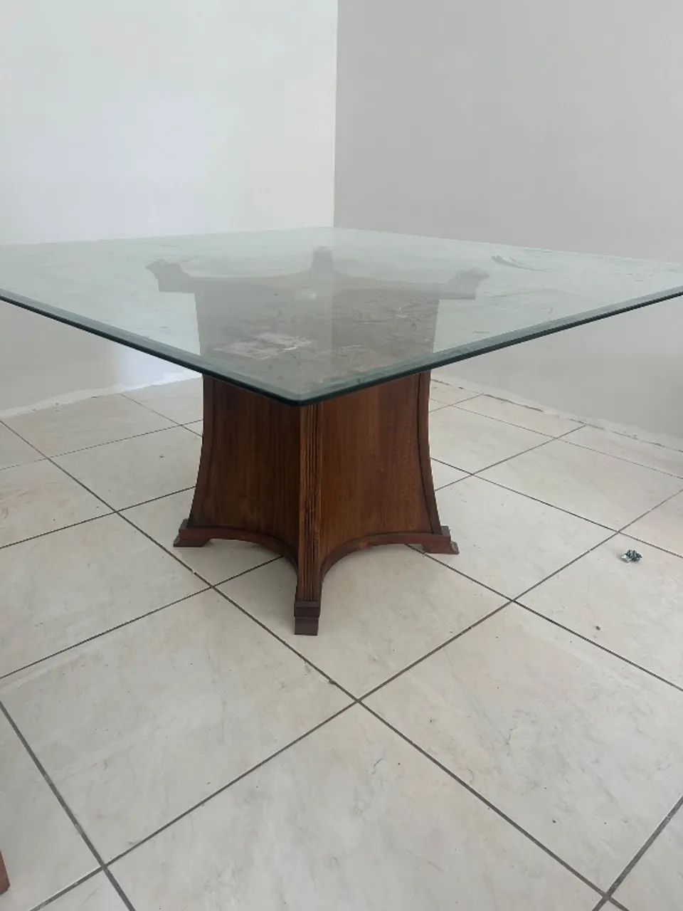 Mesa de jantar quadrada para 8 lugares - Foto 2