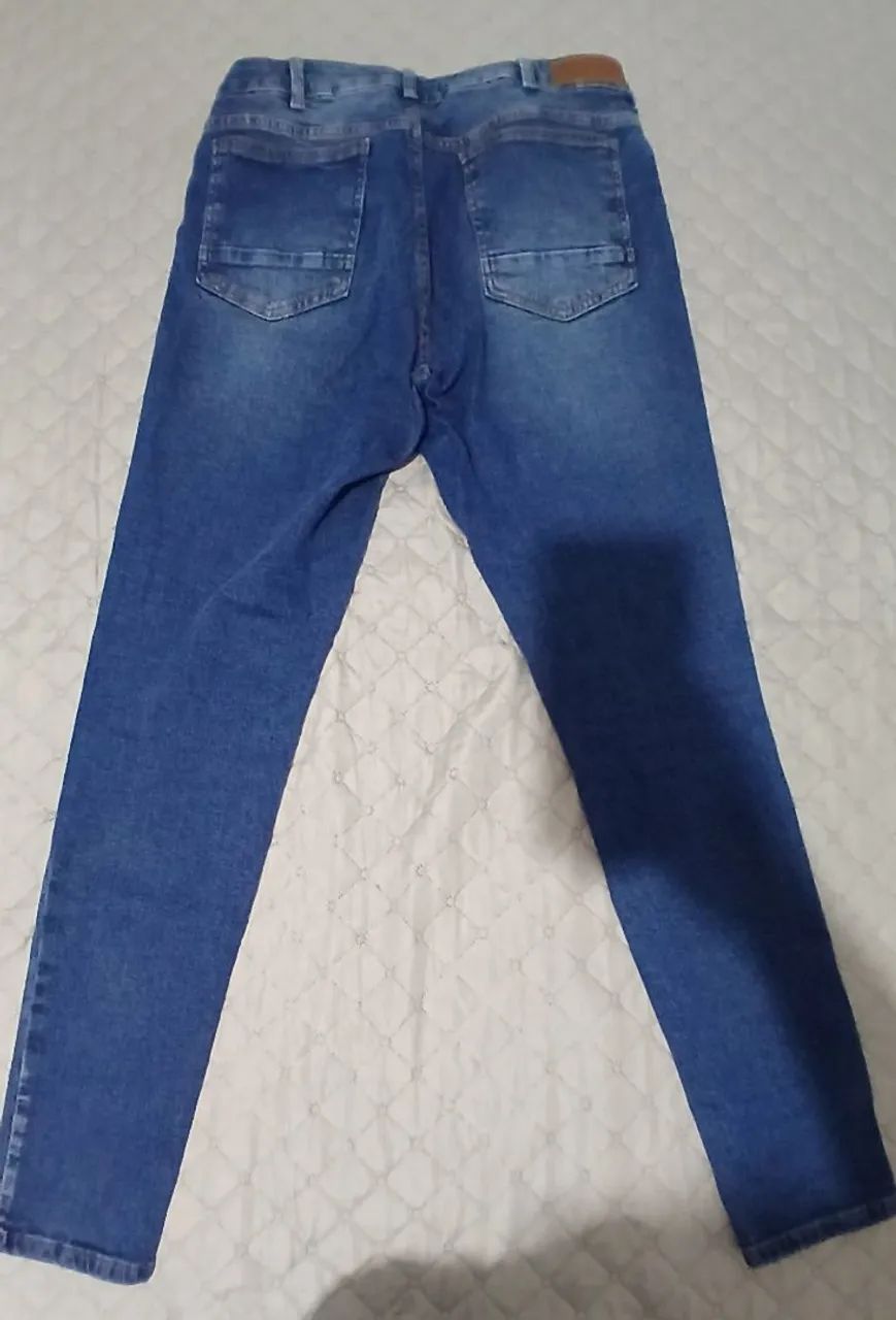 Calça jeans Havan  tam. 44 com elasticidade asticidade - Foto 3