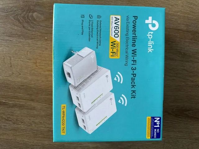 TP-Link AV600 Pack kit com 3 unidades