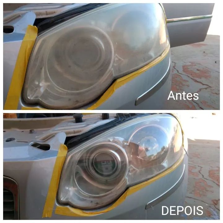 Serviço de polimento de farol com vapor de polímero  - Foto 5