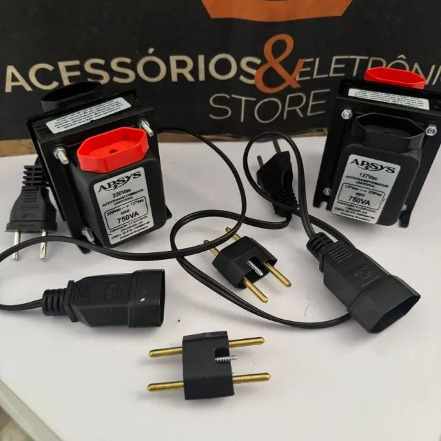 Aparelhor Conversor de voltagem 750VA - 220 para 100 e 110 para 220V