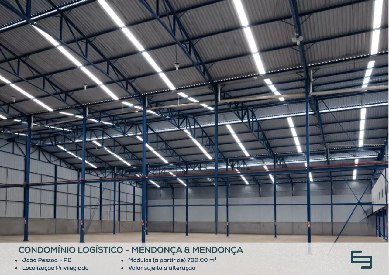Galpão para alugar em Cuiabá/MT com 1.300 m² em condomínio logístico